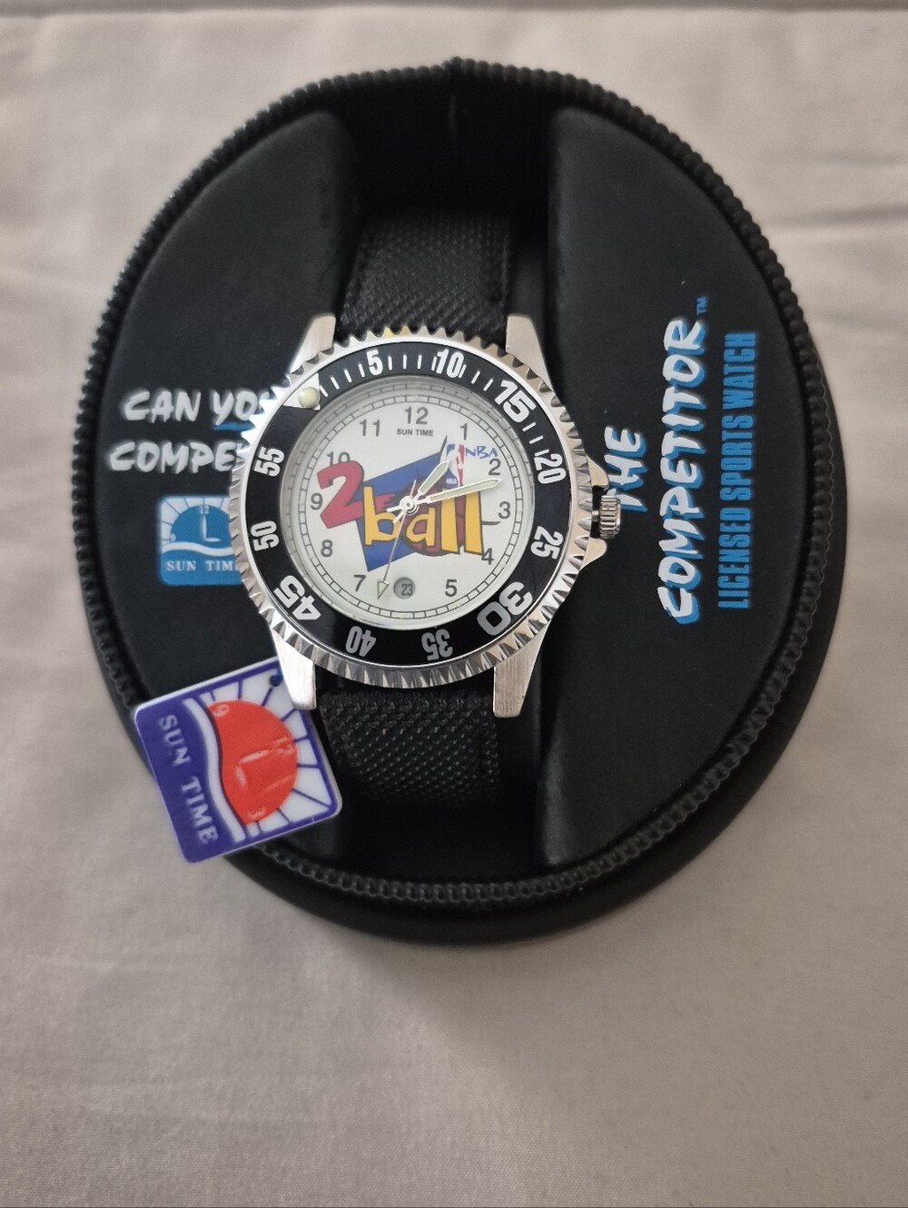 Vintage -2 Ball Licensed Sports Watch - Black Strap